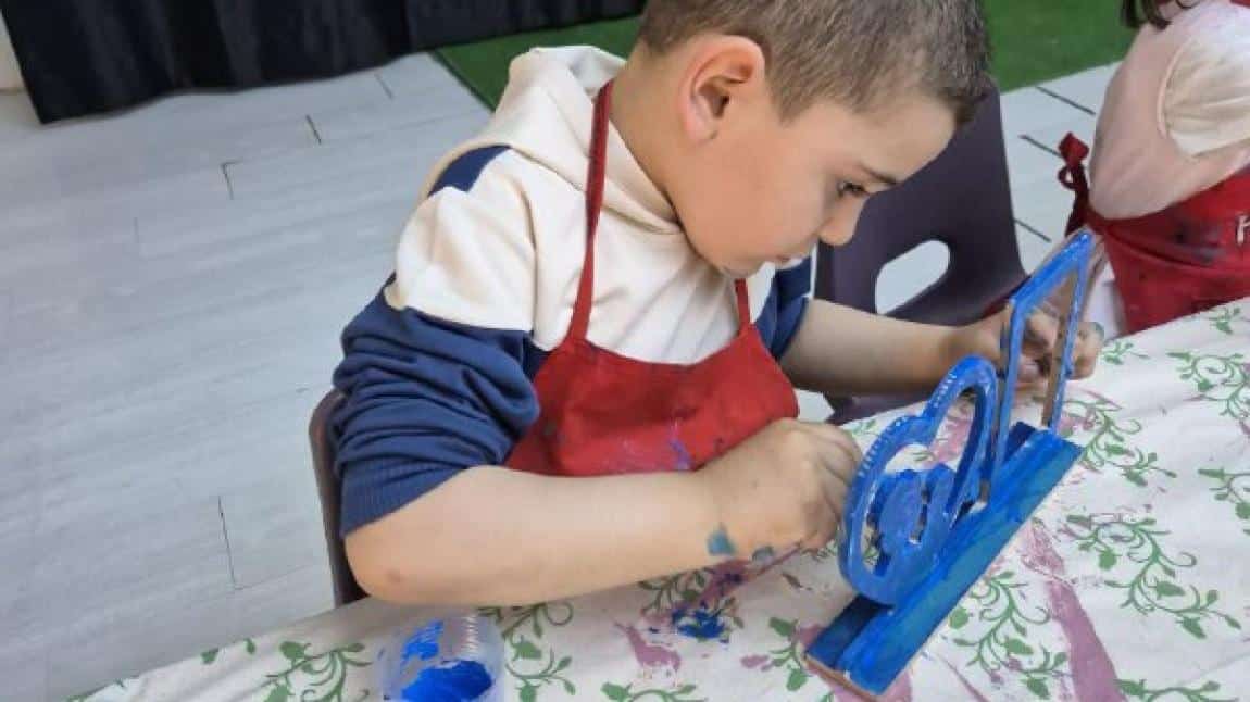 Ahşap Boyama Etkinliği Gerçekleştirildi